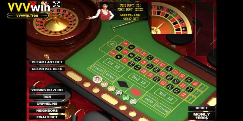 Hướng Dẫn Chơi Bài Roulette Vvvwin chi tiết nhất