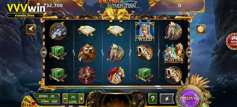 Mức đổi thưởng trong game Sơn Tinh Thủy Tinh vô cùng hấp dẫn