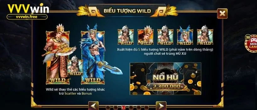 Sơn Tinh Thủy Tinh Vvvwin có luật chơi đơn giản, dễ chơi